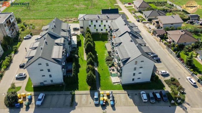 Reality Dvojizbový byt s loggiou a vlastným parkovaním v obci Trebatice