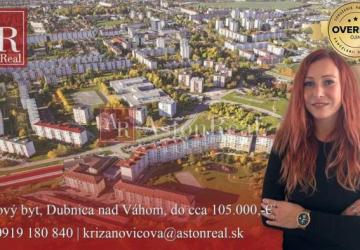 Reality HĽADÁM pre klienta: 3-izbový byt, Dubnica n. Váhom, do cca 105.000,- €
