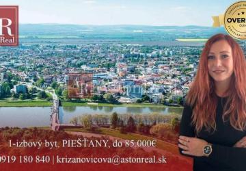 Reality HĽADÁM pre klienta: 1-izbový byt, PIEŠŤANY, do 85.000€