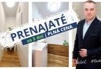 Reality PRENAJATÉ - Zariadený, zrekonštruovaný 2i byt, sídl. III PO