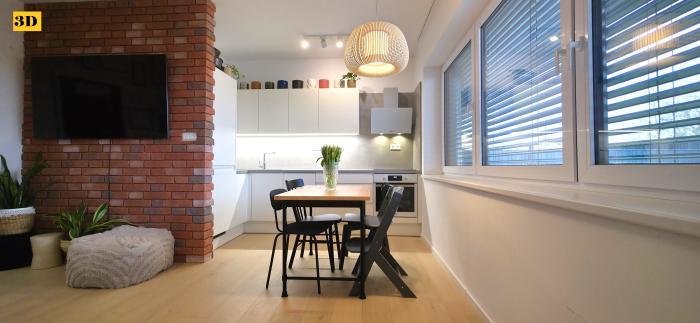 Reality PNORF – novostavba štýlového 2i bytu s terasou, pozemkom 48 m2, parkovaním, ul. J. Adamca