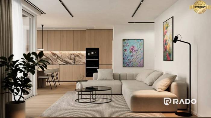 Reality RADO | Rezidencia Karpatská (D.2A), 3i byt 85 m2 s loggiou 6,8 m2
