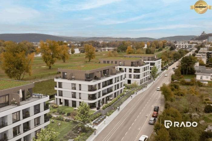 Reality RADO | Rezidencia Karpatská (D.3B), 1i byt 46 m2, loggia 5,5 m2, TN