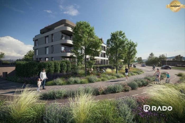 Reality RADO | Rezidencia Karpatská (C.2A), 3i byt 80 m2, loggia 6,7 m2, TN