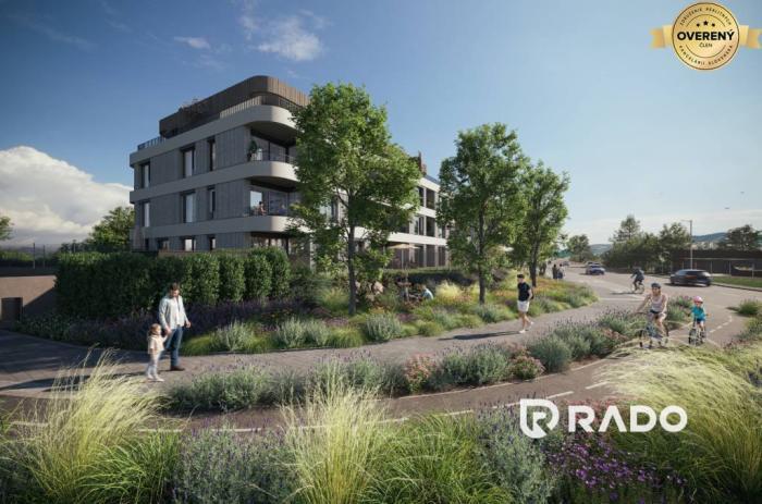 Reality RADO | Rezidencia Karpatská A.2G, 2i byt 54,5m2 s terasou 5,9 m2