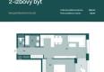 Reality RADO | Rezidencia Karpatská (C.2F), 2i byt 60 m2 s loggiou 6 m2, TN