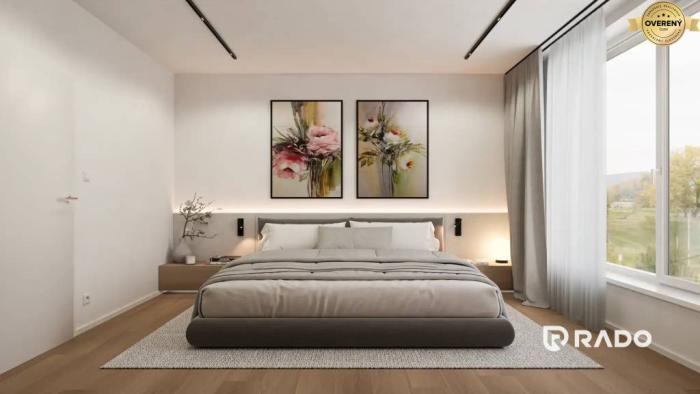 Reality RADO | Rezidencia Karpatská (C.3C), 2i byt 63,3 m2 s loggiou 7,6 m2,TN