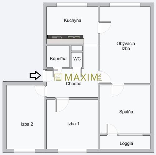 Reality Ponúkame na predaj 4-izbový byt na Toryskej ulici v Bratislave