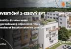 Reality RADO | 2-izbový INVESTIČNÝ BYT | Dubová alej - Ivanka pri Dunaji