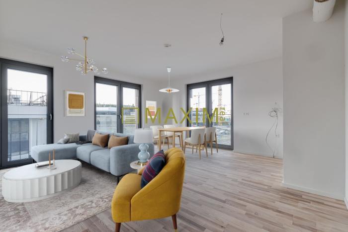 Reality 3 izbový apartmán s 2 balkónmi a parkingom v projekte Metropolis