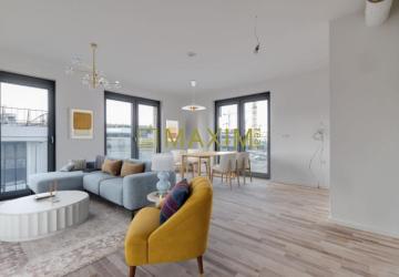 Reality 3 izbový apartmán s 2 balkónmi a parkingom v projekte Metropolis