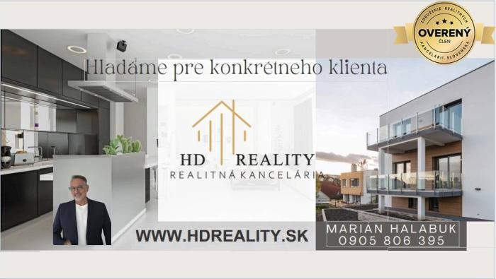 Reality Hľadáme pre klienta 2-izbový byt vo Zvolene