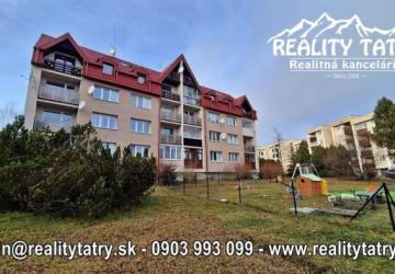 Reality Byt 2 izbový s loggiou Vysoké Tatry - Dolný Smokovec TOP STAV, ODPORÚČAME !!!
