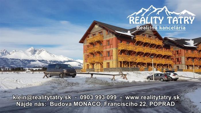 Reality Byt 1 izbový s balkónom vo Veľkej Lomnici - TOP VÝHĽAD, ODPORÚČAME !!!