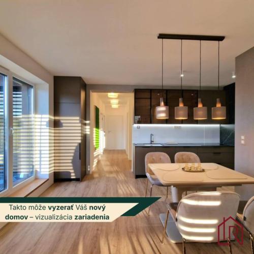 Reality 4i, 93m2 + 27m2 terasa, Lorinčík Háje, novostavba, VC8