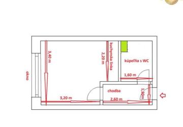 Reality REZERVOVANÉ - RADO | IBA U NÁS! Garsónka v Dubnici nad Váhom