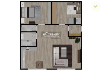 Reality Predaj, trojizbový byt Prešov, Solivar - NOVOSTAVBA