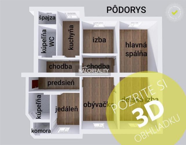 Reality Predaj, päťizbový byt Bratislava Nové Mesto, Šancová - ZNÍŽENÁ CENA