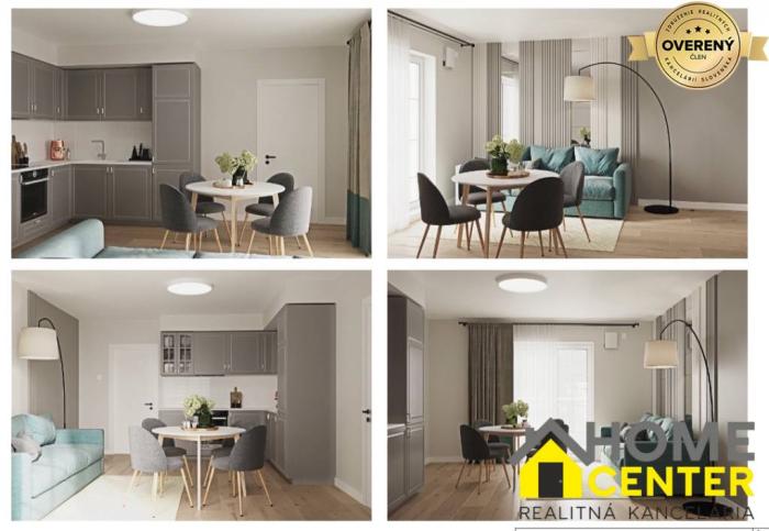 Reality NA PREDAJ 3 izbový byt v projekte Danube Residence v Komárne