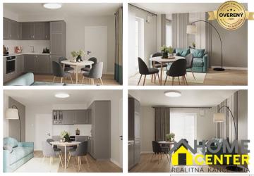 Reality NA PREDAJ 3 izbový byt v projekte Danube Residence v Komárne