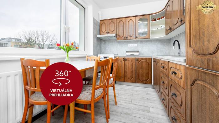 Reality AXIS REAL | 2-izbový byt s lodžiou, BA II. Vrakuňa, Čiližská ulica