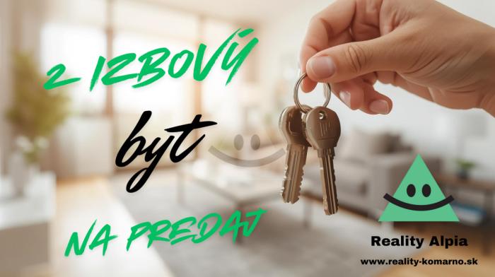 Reality 2-izbový byt byt, Komárno, Sídlisko IV, Mederčská (časť Sídlisko IV)