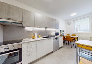 Reality 3i. byt 75m, loggia, pivnica, kompletná RŠ, prvonájom, Lenardova ul., KLÍMA, začiatok Petržalky