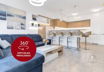 Reality AXIS REAL | ŠPIČKOVO KOMPLETNE ZARIADENÝ 2-izb. byt bez kompromisov