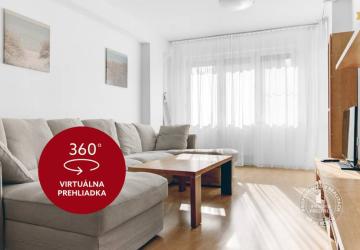 Reality AXIS REAL | 3-izb. byt, 2 x LODŽIA, BA III. Rača, Karpatské nám.