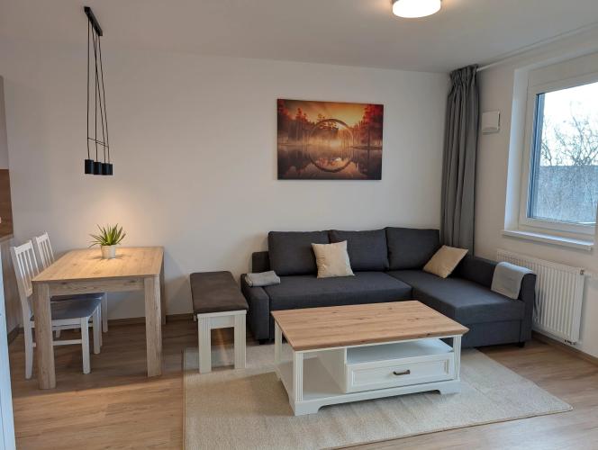 Reality Nový klimatizovaný 2-izbový byt s balkónom – projekt NUPPU, Ružinov