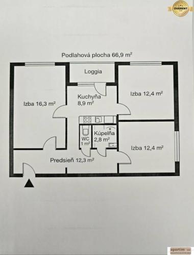Reality Slnečný 3 izb. byt s pekným výhľadom na Korytnickej ulici