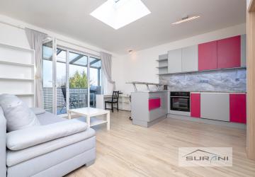 Reality Zariadený 2-izbový byt s balkónom | 45 m² | parkovacie státie | internet | Východná ulica – Rača