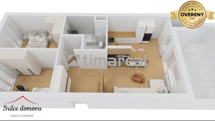 Reality Centrum Trnavy, historické hradby, 68 m² priestoru, 2 terasy 40m2