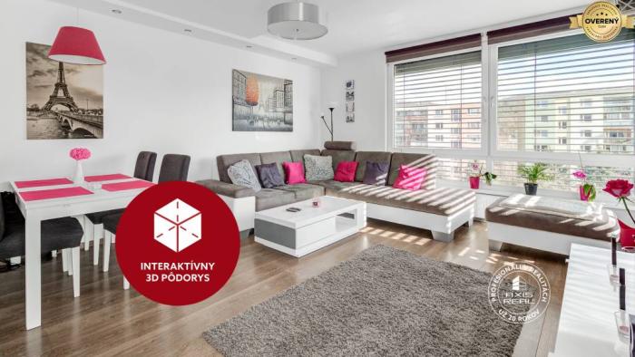 Reality AXIS REAL | Veľký 2-i., klíma, parkovanie, BA IV., Lamač, Bakošova