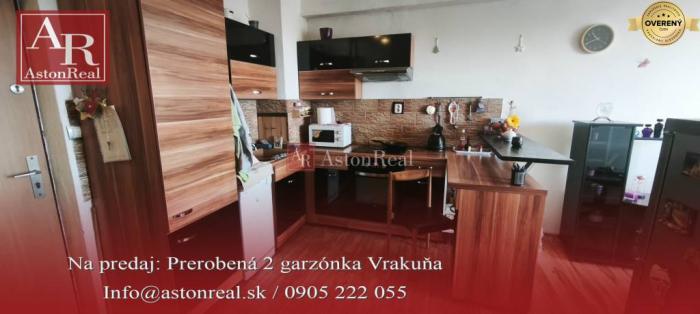 Reality Kompletný prerobená 2 garzónka 9.poschodie, Pentagon