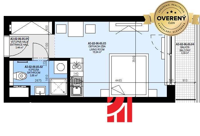 Reality ZARIADENÝ 1-IZBOVÝ BYT, SLNEČNICE, GARÁŽOVÉ  STÁTIE