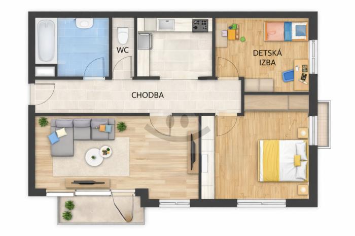 Reality 3-izbový byt byt, Považská Bystrica