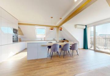 Reality RentHub | moderný | podkrovný | 4-izbový | Vajnorská |