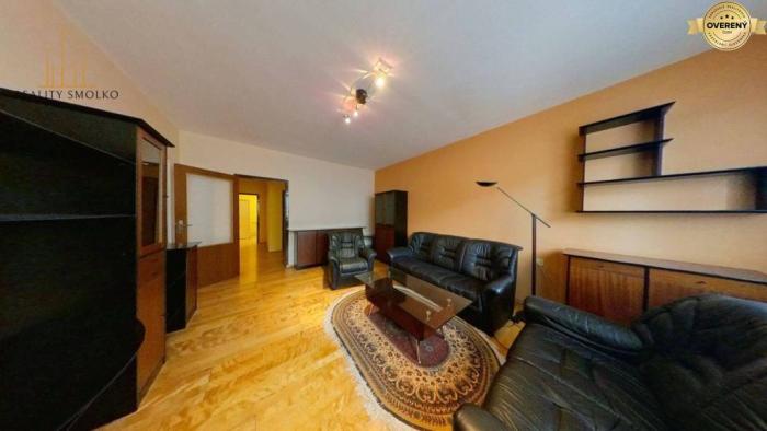 Reality Na prenájom zariadený 3-izbový byt Sekčov, 75m2.