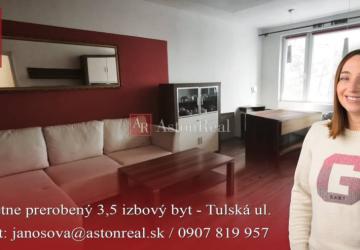 Reality Predaj: 3,5 izbový Zvolenský typ - TULSKÁ ulica