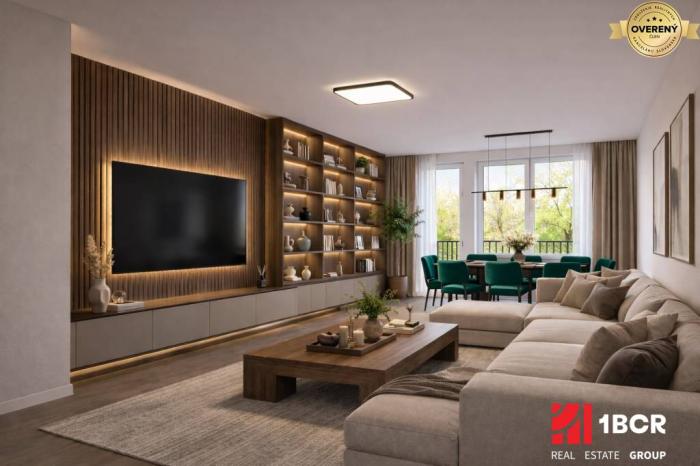 Reality NOVÁ KOMPLET. REK., 3–IZB. BYT, PIVNICA, BALKÓN, DUKELSKÁ, BERNOLÁKOVO