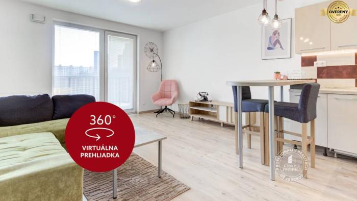 Reality AXIS REAL | Krásny 2-izb. byt, LODŽIA, GARÁŽ, TAMMI, BA IV. Dúbravka