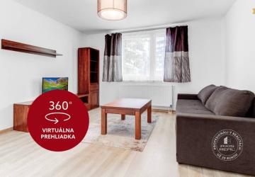 Reality AXIS REAL | Krásny 2-izb. byt, Bratislava II Ružinov, ul. Hraničná