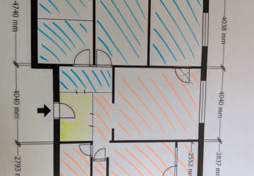 Reality Predaj 4 izbový byt (2x2 izbový byt) Petržalka Wolkrova ul.