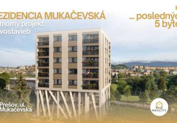Reality Váš nový domov v top lokalite v Prešove – Rezidencia Mukačevská