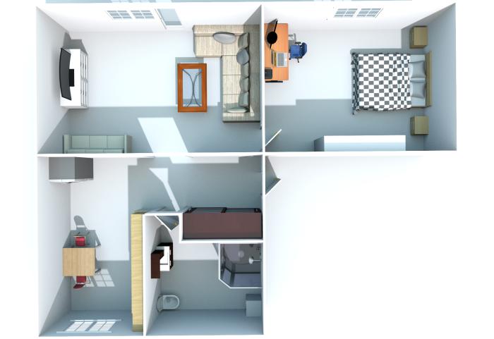 Reality Nový priestranný 2i byt s balkónom Centrum / Bakossova