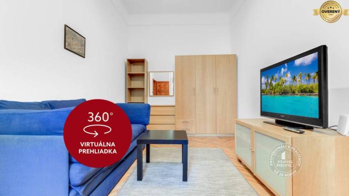 Reality AXIS REAL | 1,5-izbový zariadený byt, BA I, Staré Mesto, Heydukova