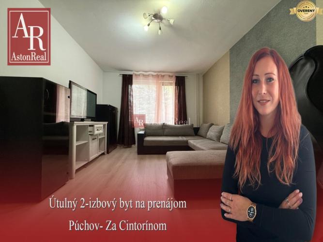 Reality NA PRENÁJOM: Útulný, zariadený 2-izbový byt s balkónom- Za cintorínom