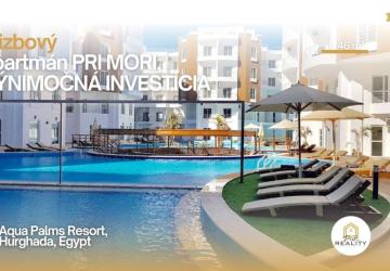 Reality Štýlový apartmán v Aqua Palms Resort – brána do Egyptských Benátok