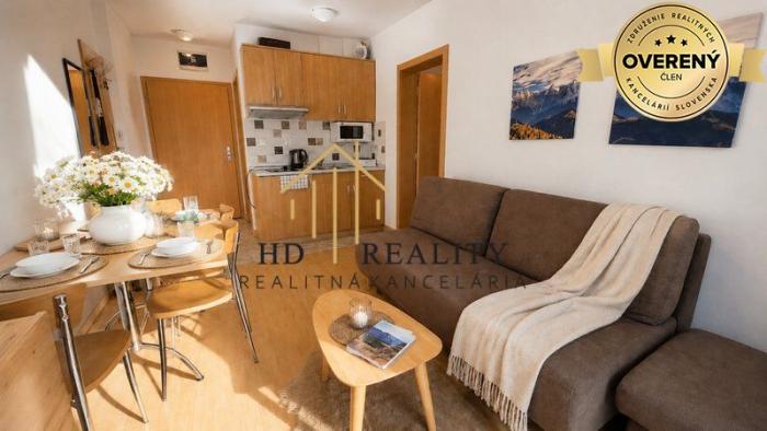 Reality HD REALITY, predaj, 2- izbový byt na Donovaloch bytový dom Šafran.